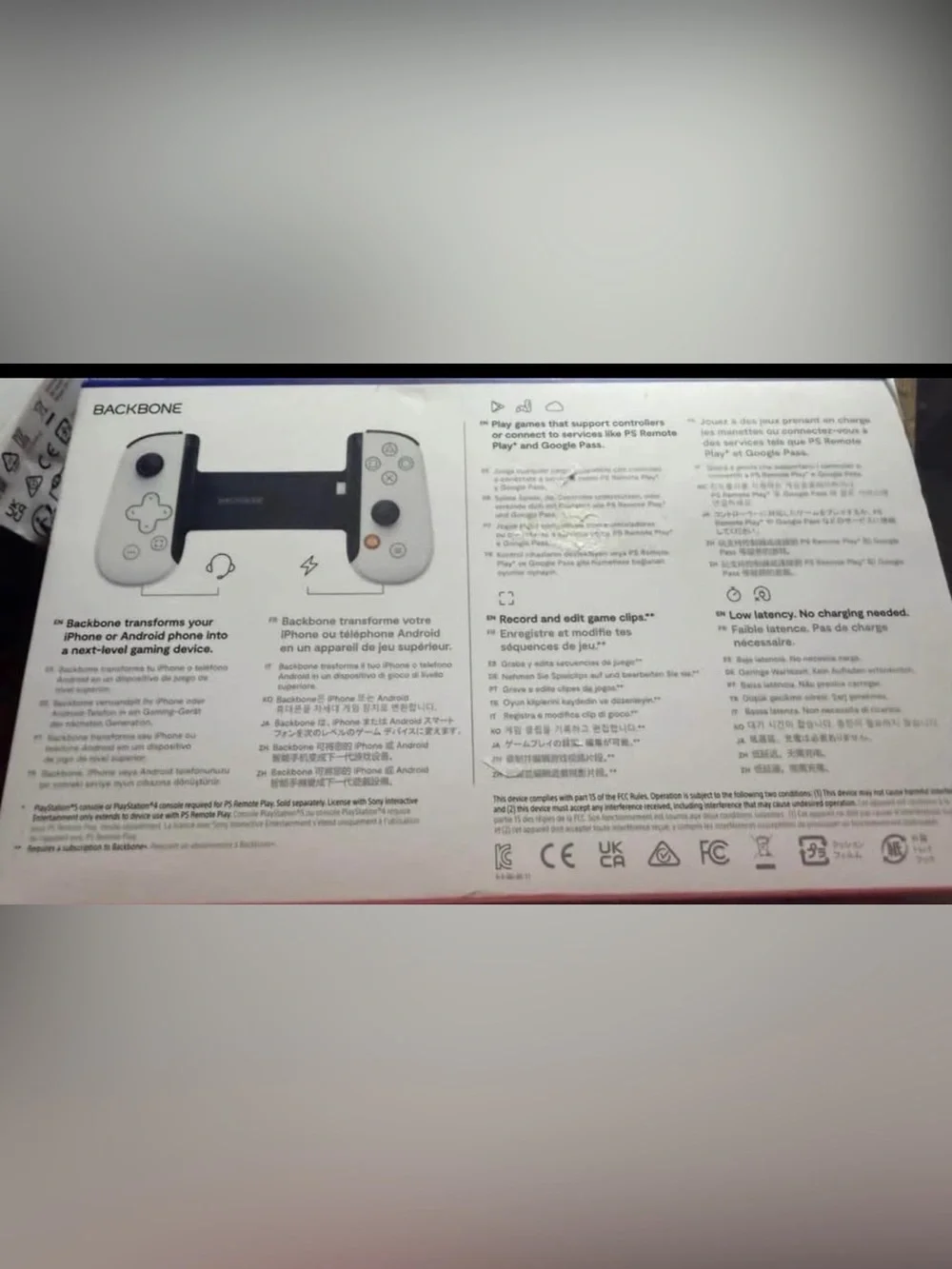 Backbone One PlayStation Edition for iPhone and Android (USB-C)